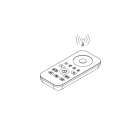 NOVALUX SRL - NOX16906.99 LUXCONTROL: TELECOMANDO BIANCO 4 ZONE