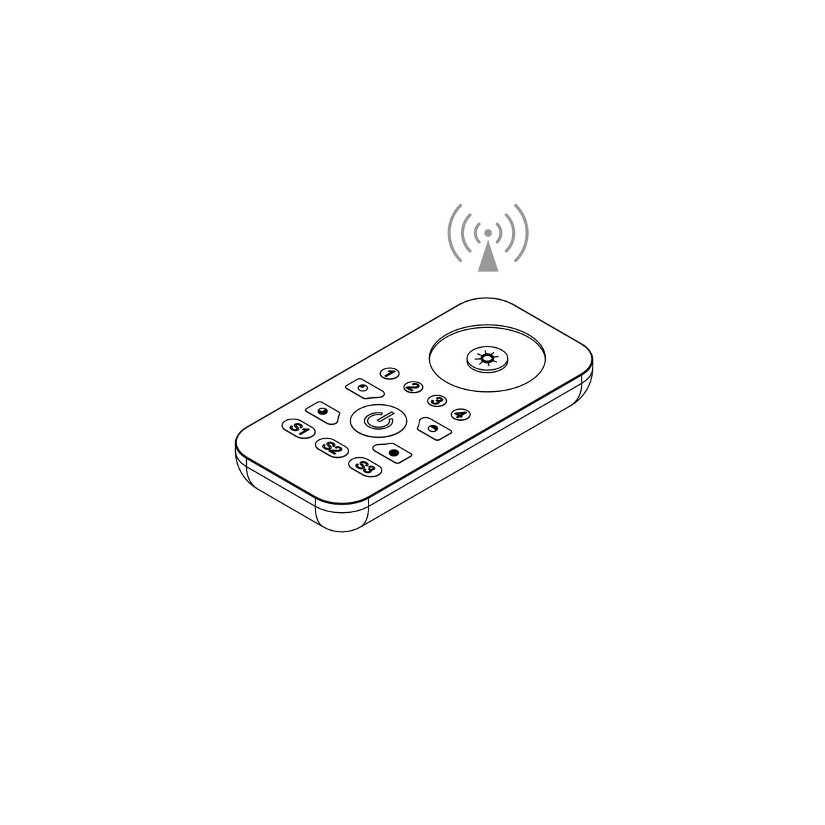 NOVALUX SRL - NOX16910.99 LUXCONTROL: TELECOMANDO CCT 4 ZONE