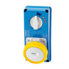 GEWISS - GEWGW66163N PR.BL IP67 S.F.3P+T 32A 110V 4H MT60C