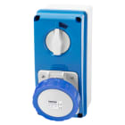 GEWISS - GEWGW66217N PR.BL IP67 C.F.3P+N+T 32A 230V 9H SBF