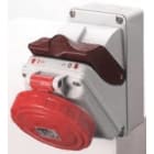 GEWISS - GEWGW66407 COMBIBLOC - CON FONDO - IP44 - 2P+T 16A 480-500V - 50/60HZ 9H