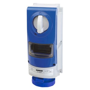 GEWISS - GEWGW66817 PRESA BL.IP66 S.F.3P+N+T 32A 230V 9H CBF