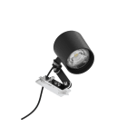 NOVALUX SRL - NOX104046.02 GHOST EVO: FARETTO 12W 3K 34 CRI90 NERO