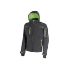 U-GROUP SPA - UGUWFU187RL-4XL SPACE ASPHALT GREY/GREEN