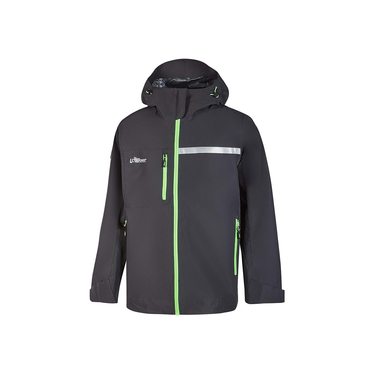 U-GROUP SPA - UGUWFU287RL-4XL TUTENDO ASPHALT GREY/GREEN