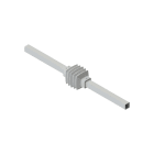 DKC-RAMBLOCK - RMBR5SMSIN GIUNTO INTERMEDIO TUBO QUADRO 50X50