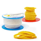 GRAFOPLAST SRL - GRAAZO2OOBY ANELLINO GIALLO LETTERA O 1,3A3,0 1000 P