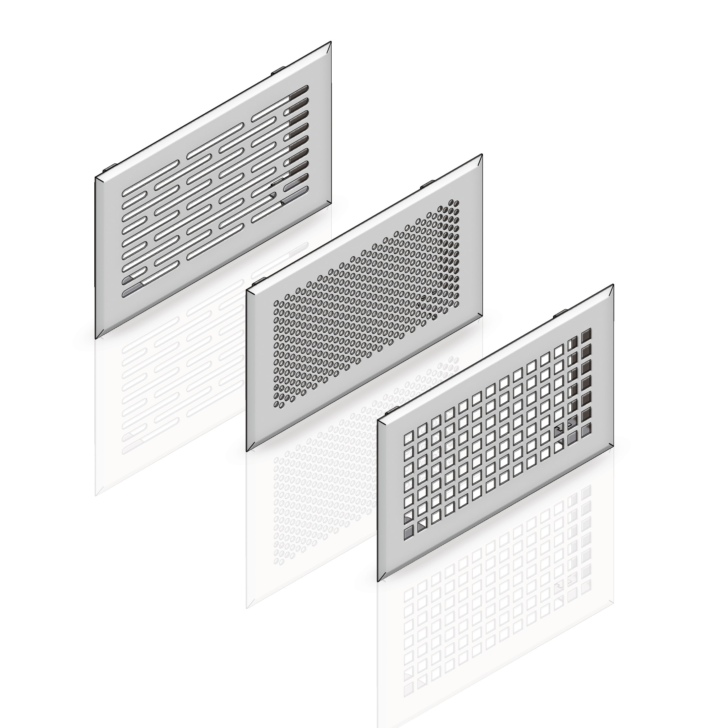 FANTINI COSMI SPA - FANAP19950 GDA-70B GRIGLIA ACCIAIO VERNICIATO BIANC