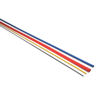CEMBRE SPA - CEMTSS127Y/G GUAINA TERMORESTRINGENTE TERMOSTRIP, IN POLIOLEFINA, RESTRINGIMENTO 2:1, STECCA 1,22m, Ø INT. 12,5mm PRE RESTR., Ø INT. 6mm POST RESTR., GIALLO/VERDE