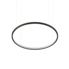 NOVALUX SPA - NOX107332.20 HALOS MINI ORIZZONTALE 962: 4 cavi di sospensione L. 3000 mm e cavo di alimentazione inclusi (2x0,5mmq per bianco e nero o 2x0,75 mmq trasparente per