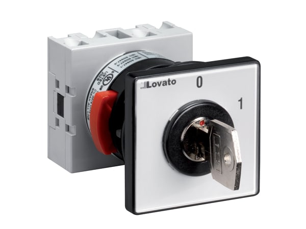 LOVATO - LOVGX2091U29D INTERR.2P 2POS.MONT.FRONT.48X48