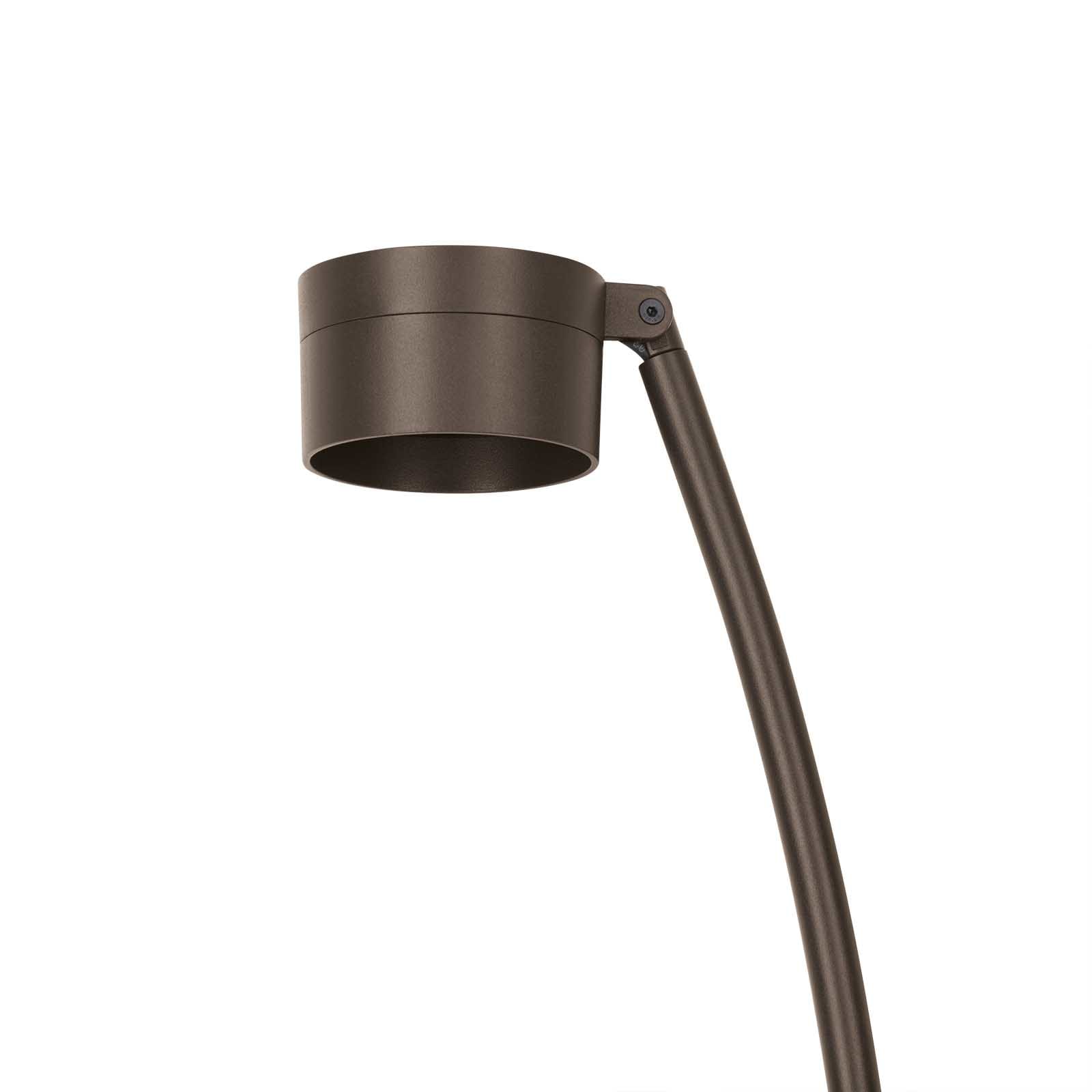 LOMBARDO - LOMLL15105M3 HASTA R GAR. LED 3K 15W BROWN BRONZE