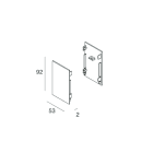 NOVALUX SPA - NOX1087B1.02 TESTATE TERMINALI (2 pz)