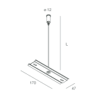 NOVALUX SPA - NOX1086A2.99 HERO: SOSP.L3000 1PZ UNIONE W.G.ALTO