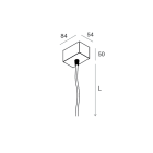 NOVALUX SPA - NOX108920.02 KIT DI ALIMENTAZIONE con cavo 3x1,5.