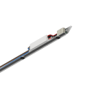 NOVALUX SPA - NOX113206.99 HERO MINI MODULO ELETTRIFICATO L.1908 ON-OFF. Alimentazione elettronica, connettore rapido per moduli luminosi e cablaggio passante inclusi. Profilo d