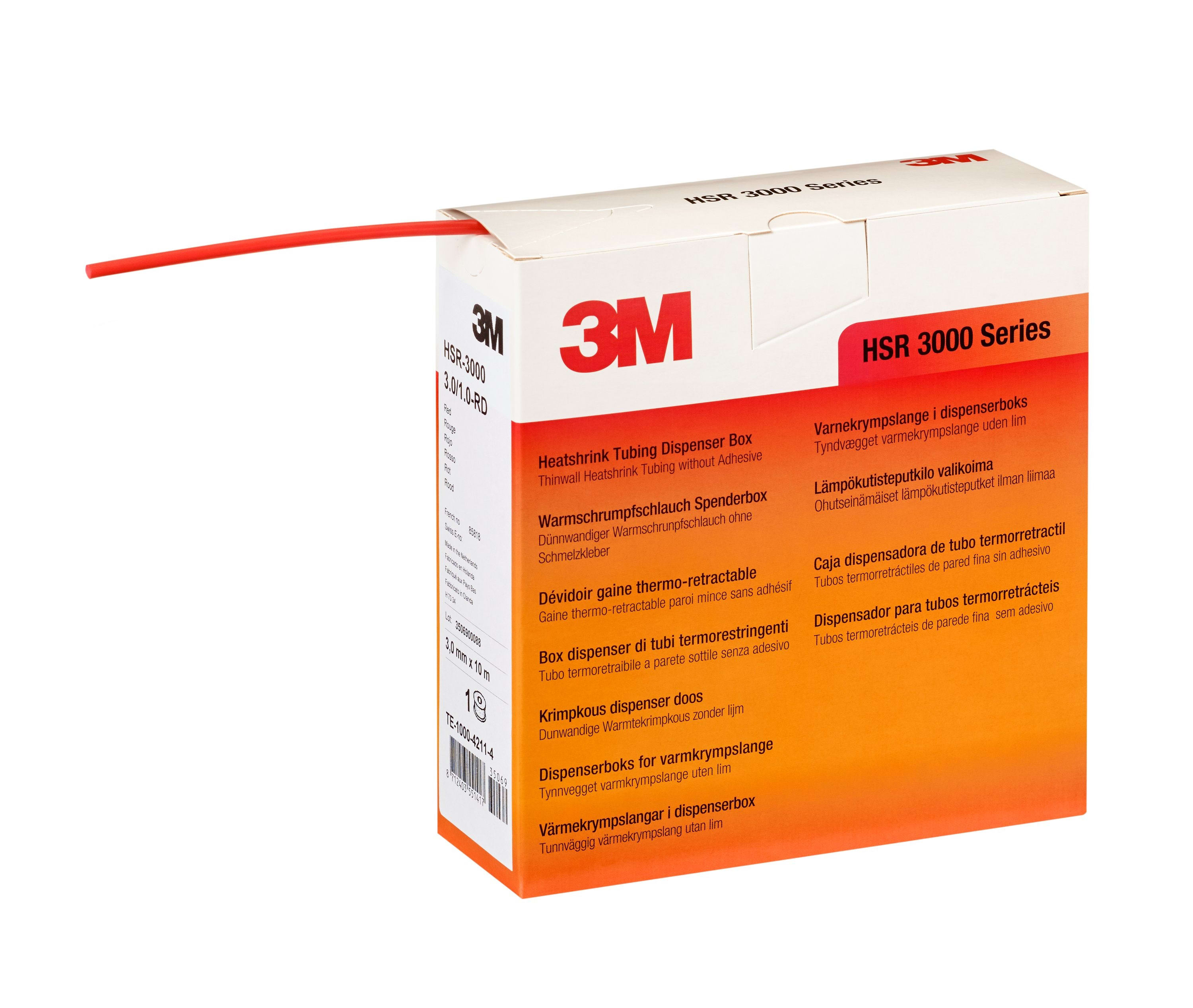 3M ITALIA - 3MI7000099142 HSR 3000 3 1 ROSSO GUAINA TE