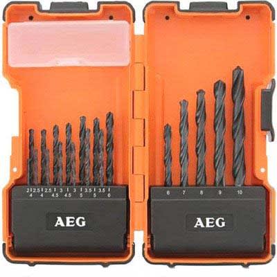 MILWAUKEE - AEG - COP4932352241 AEG - POWERSET 19 PUNTE HSS-R, DIN 338