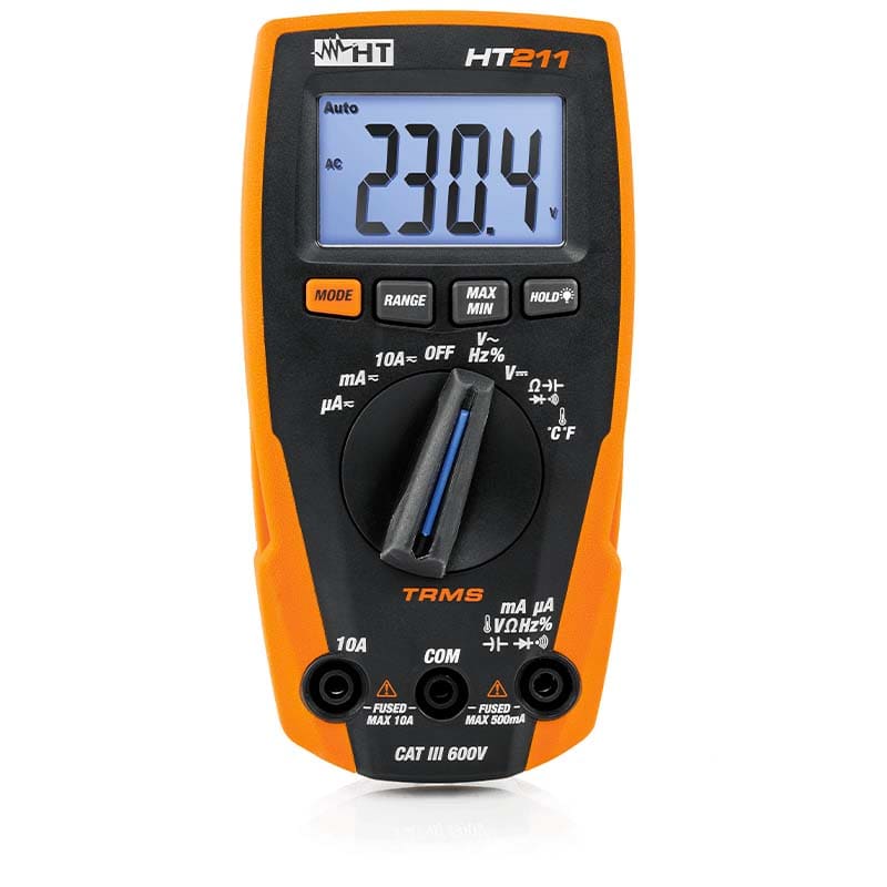 HT ITALIA SRL - HTIHR000211 HT211 MULTIMETRO DIGITALE MULTIFUNZIONE