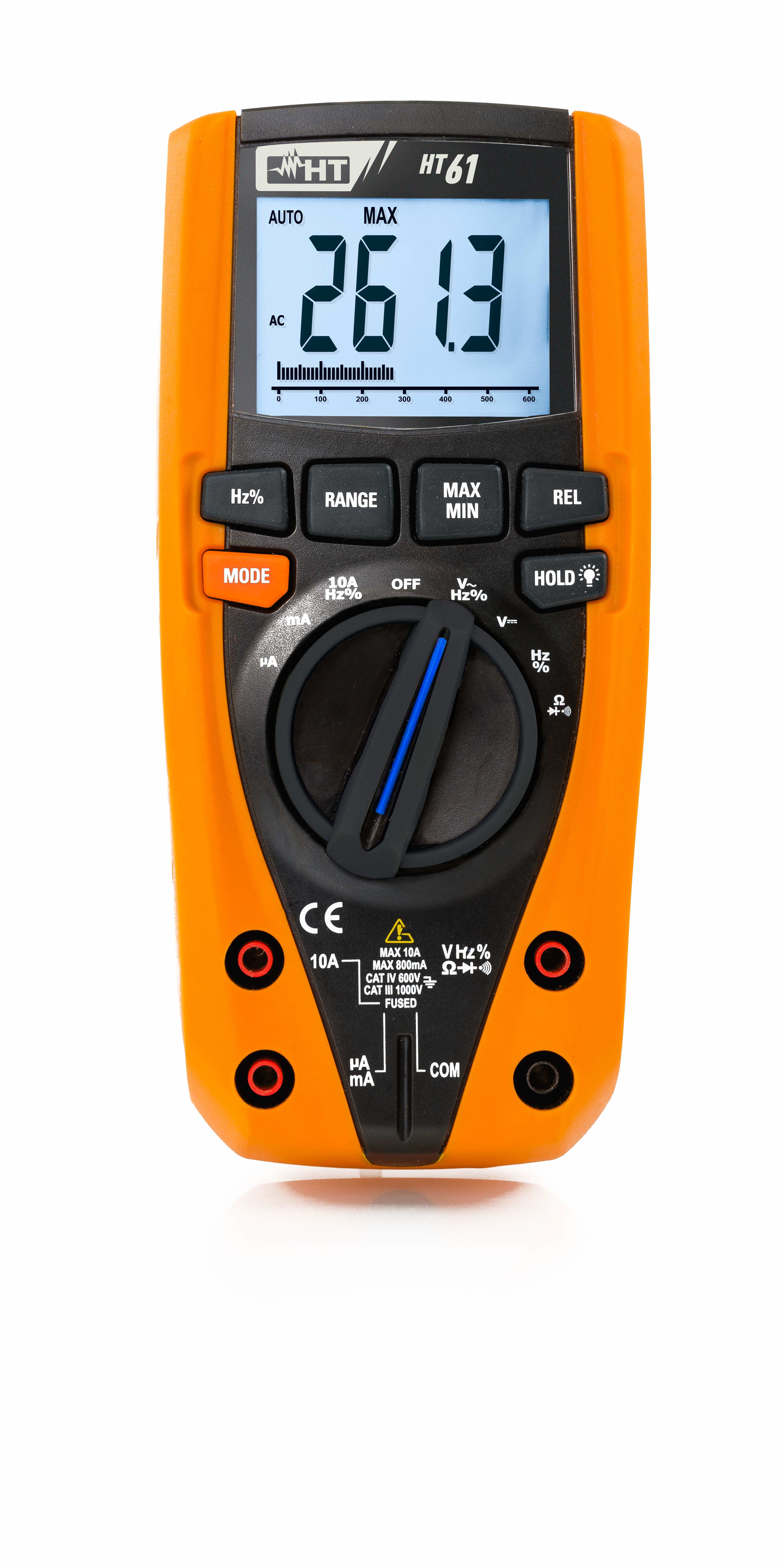 HT ITALIA SRL - HTIHR000003 HT61 MULTIMETRO DIGIT.6000 PT TRMS CATIV