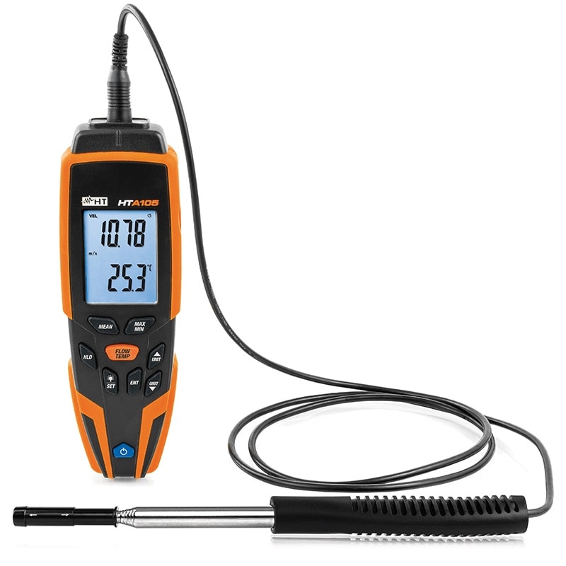 HT ITALIA SRL - HTIHN000105 HTA105 TERMOANEMOMETRO A FILO CALDO MULT