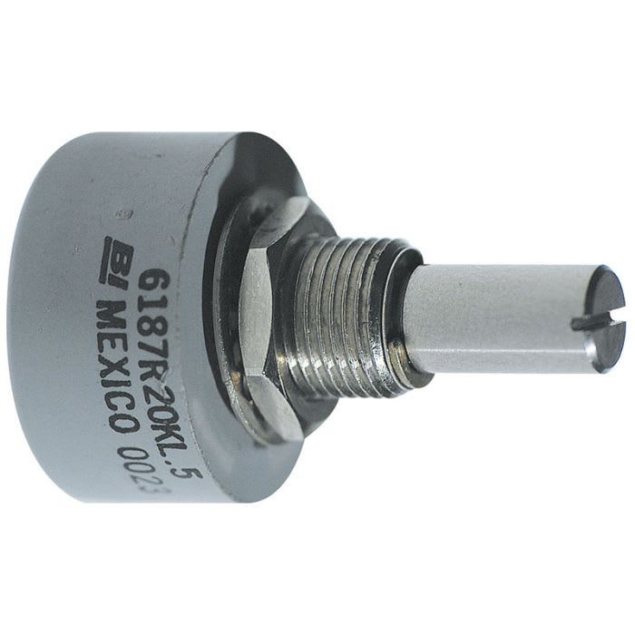 ELCART DISTRIBUTION - ERT023116600 6187R10KL1.0ST POTENZ. 1W 1 GIRO