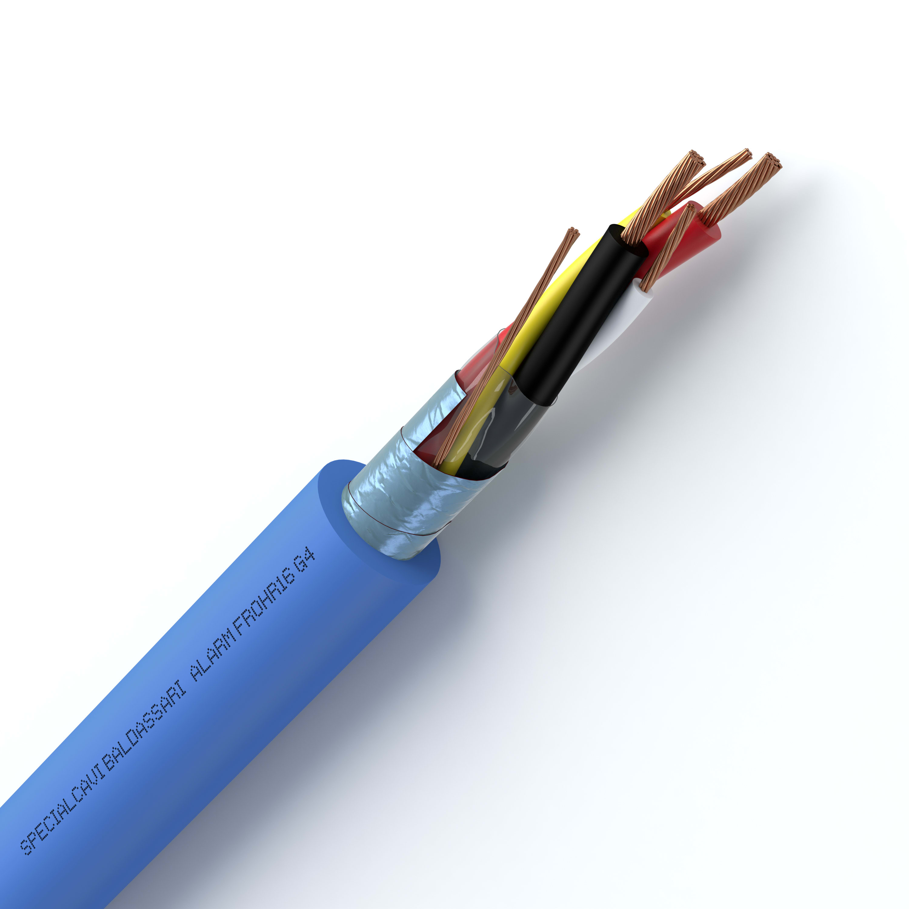 SPECIALCAVI - BDSAHZ75422M100 CAVO ALARM FROHR16 G4 BLU 2X0,75+4X0,22
