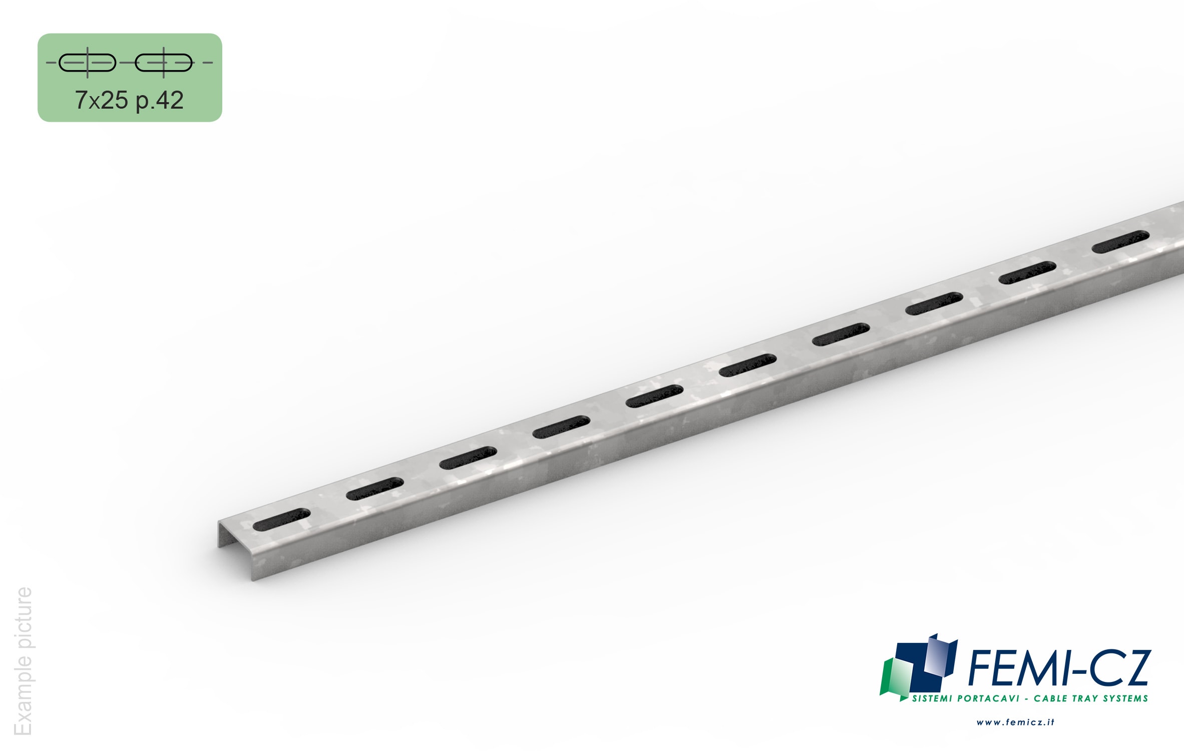 FEMI-CZ SPA - FCZA0Z33C3A025K PROFILO 33-C 7/42 25X12-1.5 3M Z