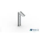 FEMI-CZ SPA - FCZA0S10B6R200M MENSOLA-SUPPORTO 10 OMEGA 200(+40)X130 S