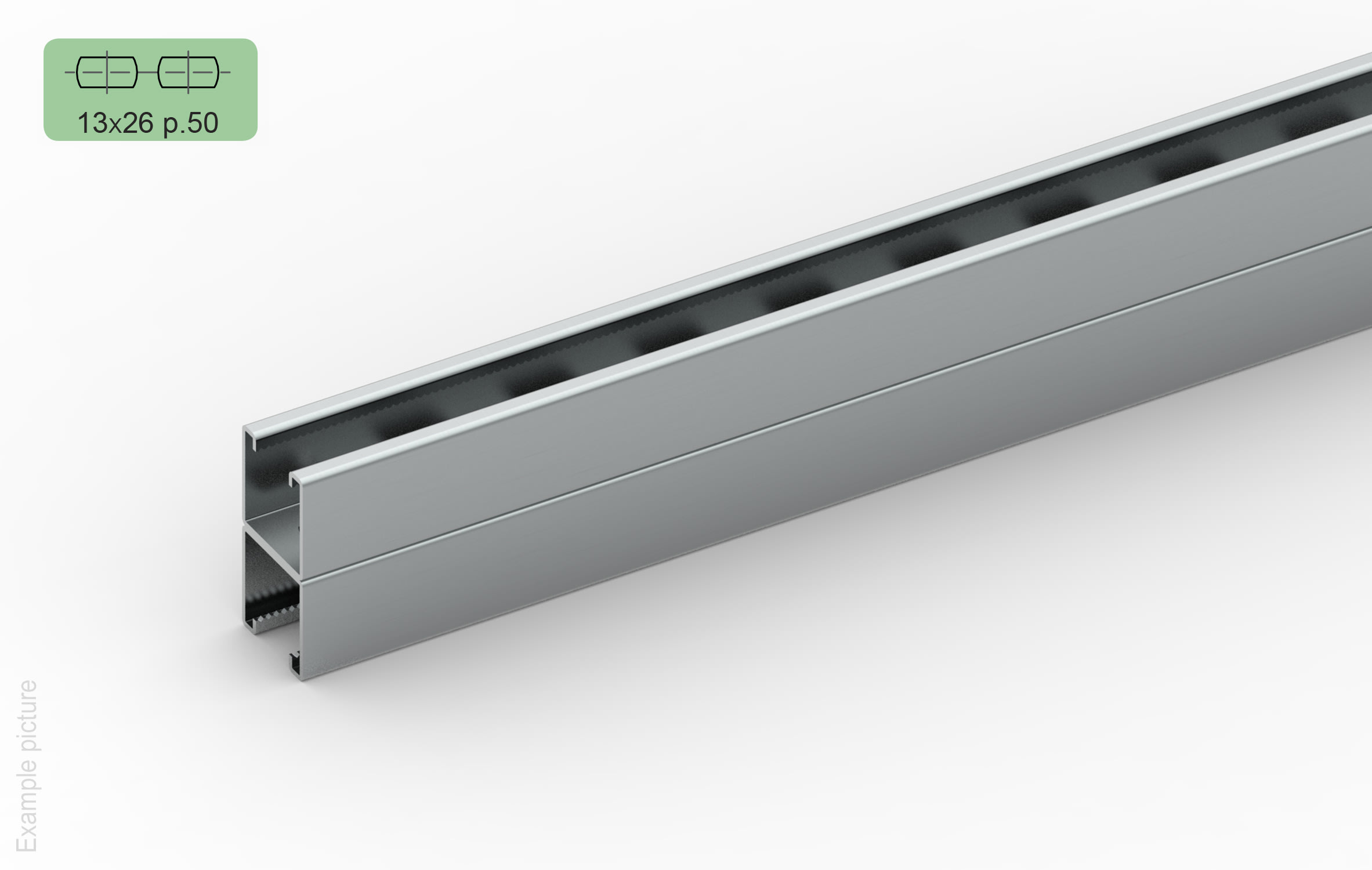 FEMI-CZ SPA - FCZA0S42R3I040M PROFILATO 2x UR1 F. BASE 40x80-2.0 3M S