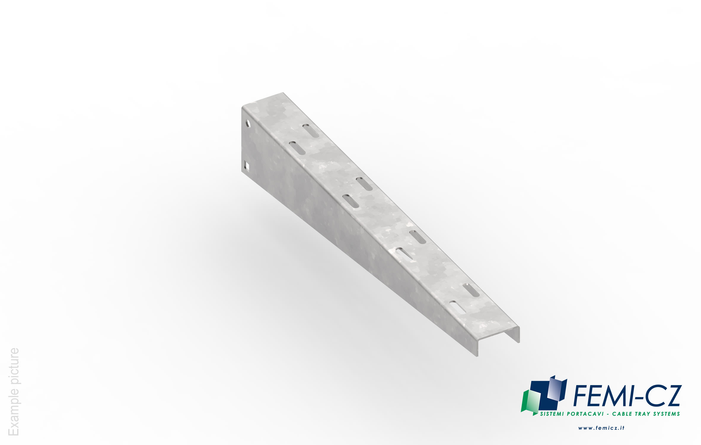 FEMI-CZ SPA - FCZA0Z54U7X400K MENSOLA 54 INCASSO 400(+40)X75X50 Z