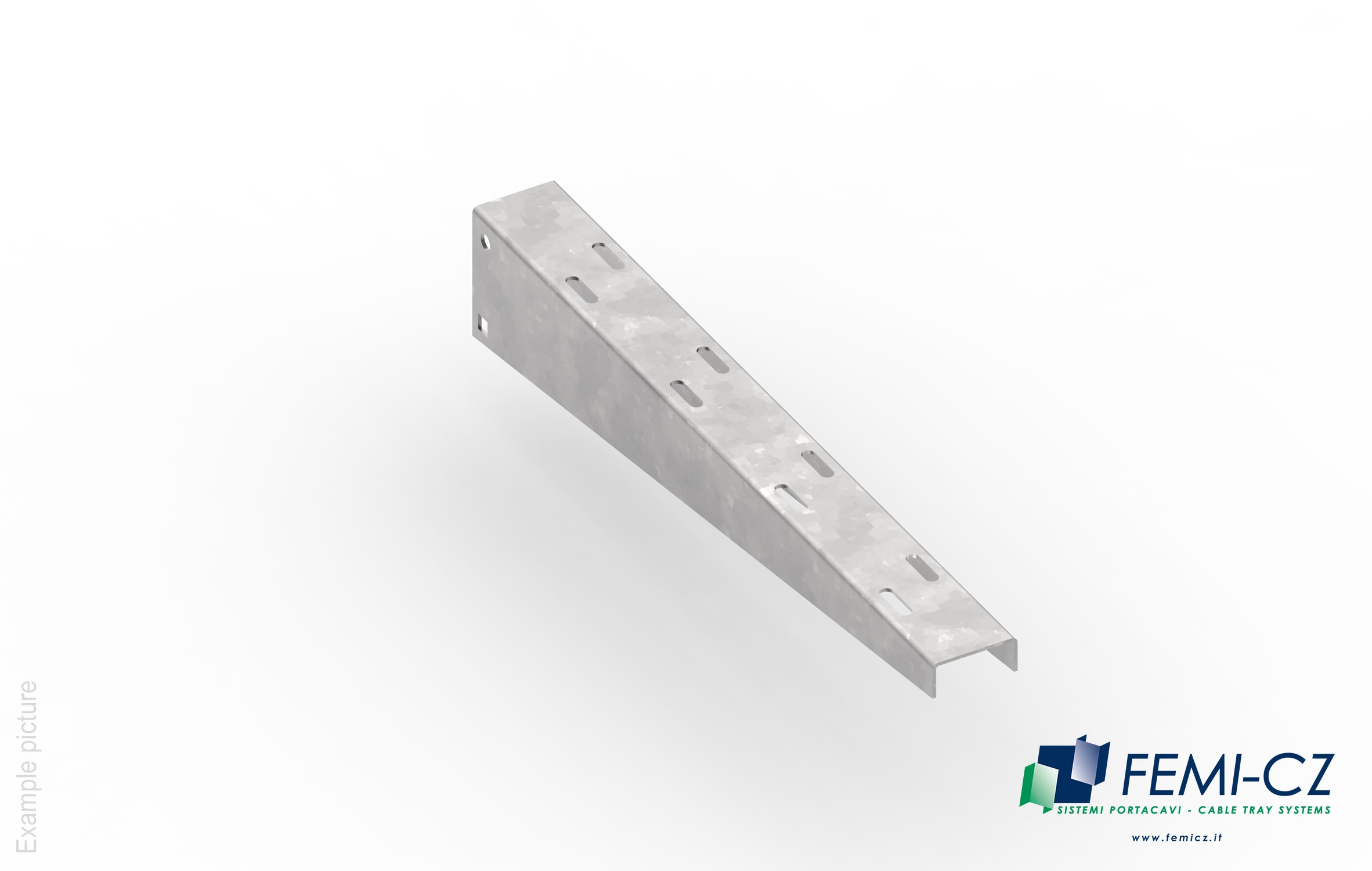 FEMI-CZ SPA - FCZA0Z54U7X300K MENSOLA 54 INCASSO 300(+40)X50X50 Z