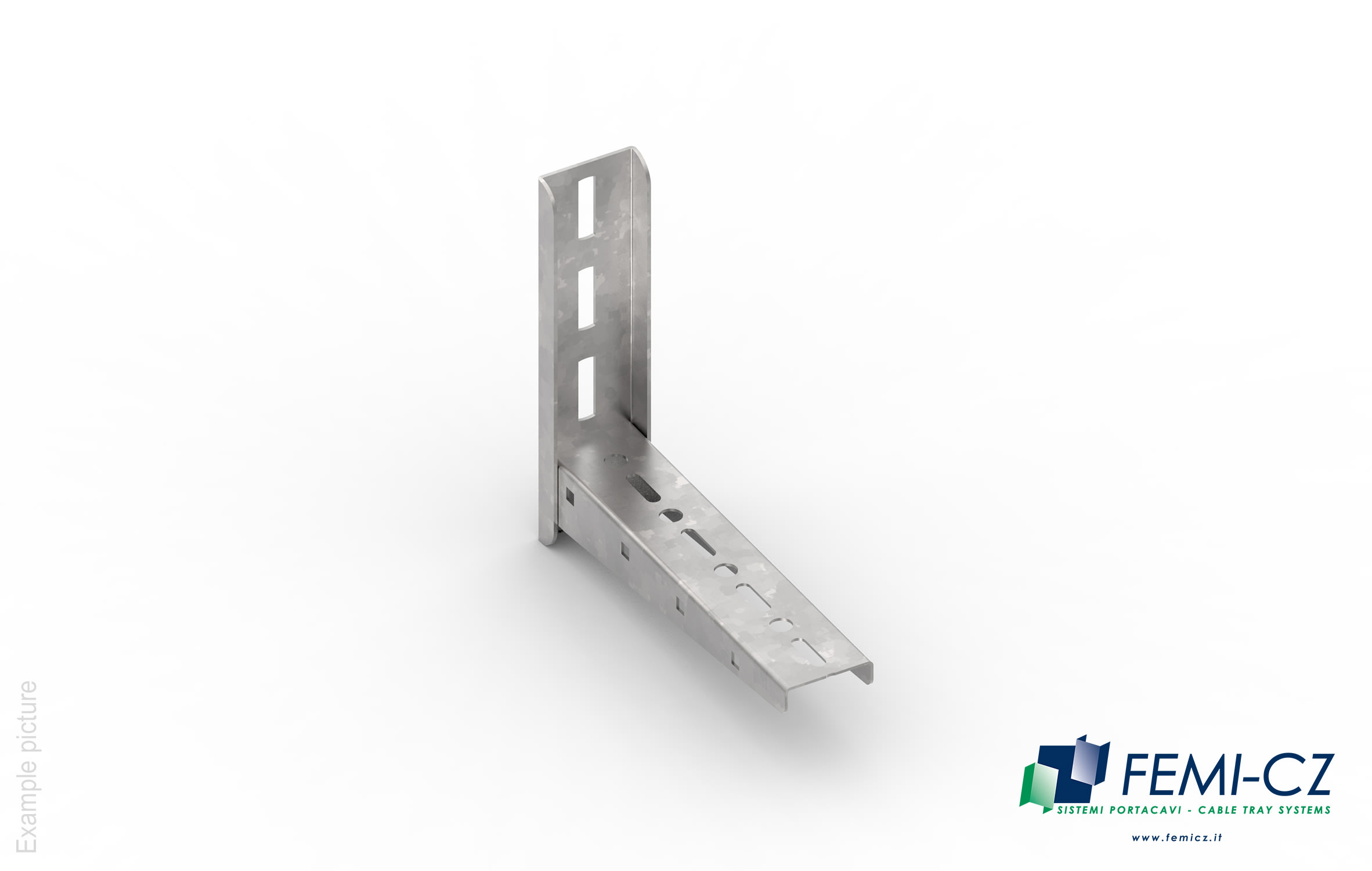 FEMI-CZ SPA - FCZA0Z53F7T100KK MENSOLA 53 SALDATA 100(+20)X200X50 Z