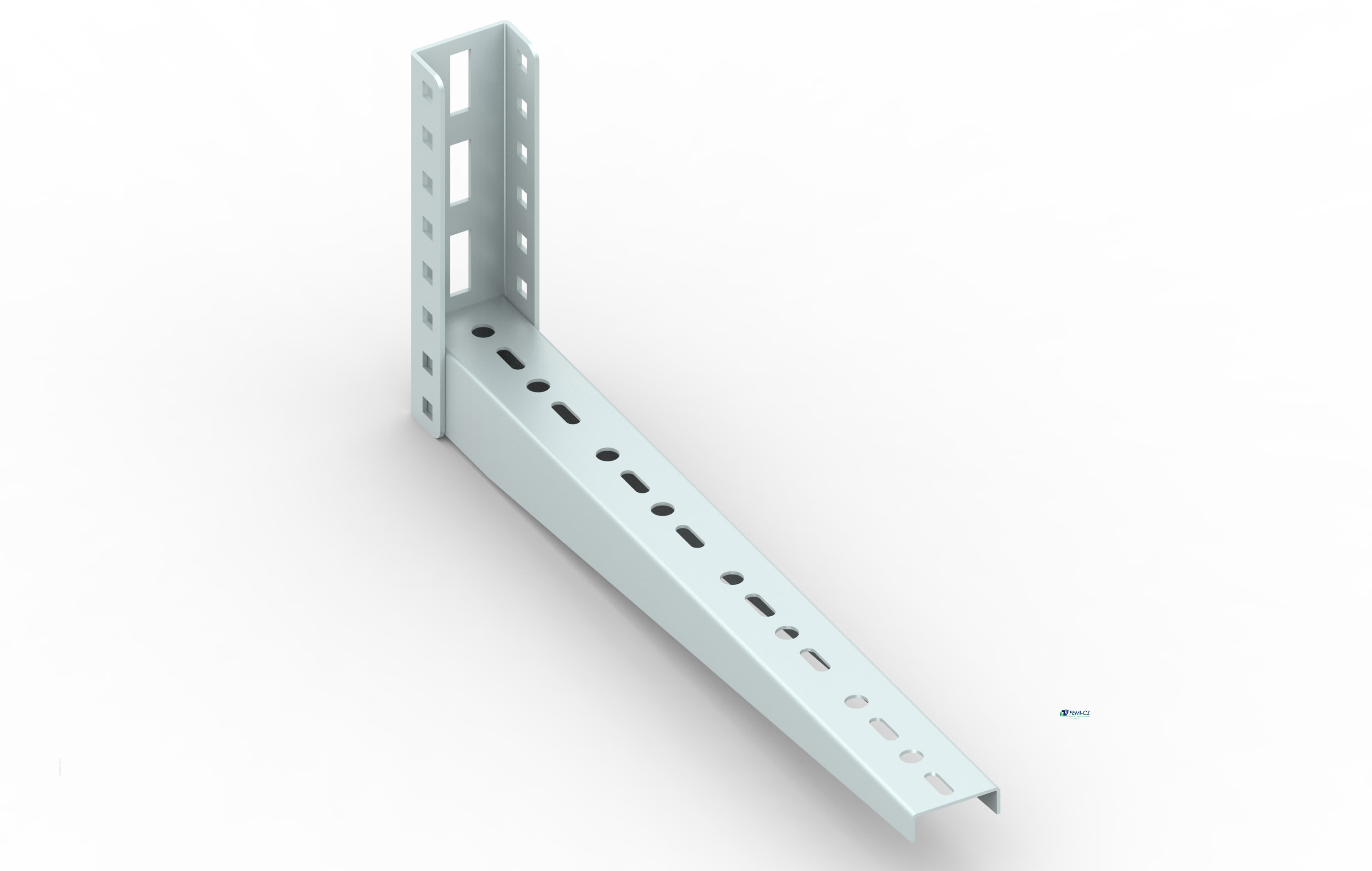 FEMI-CZ SPA - FCZA0E53J7T600MP MENSOLA 53 SALDATA 600(+50)X200X50 E