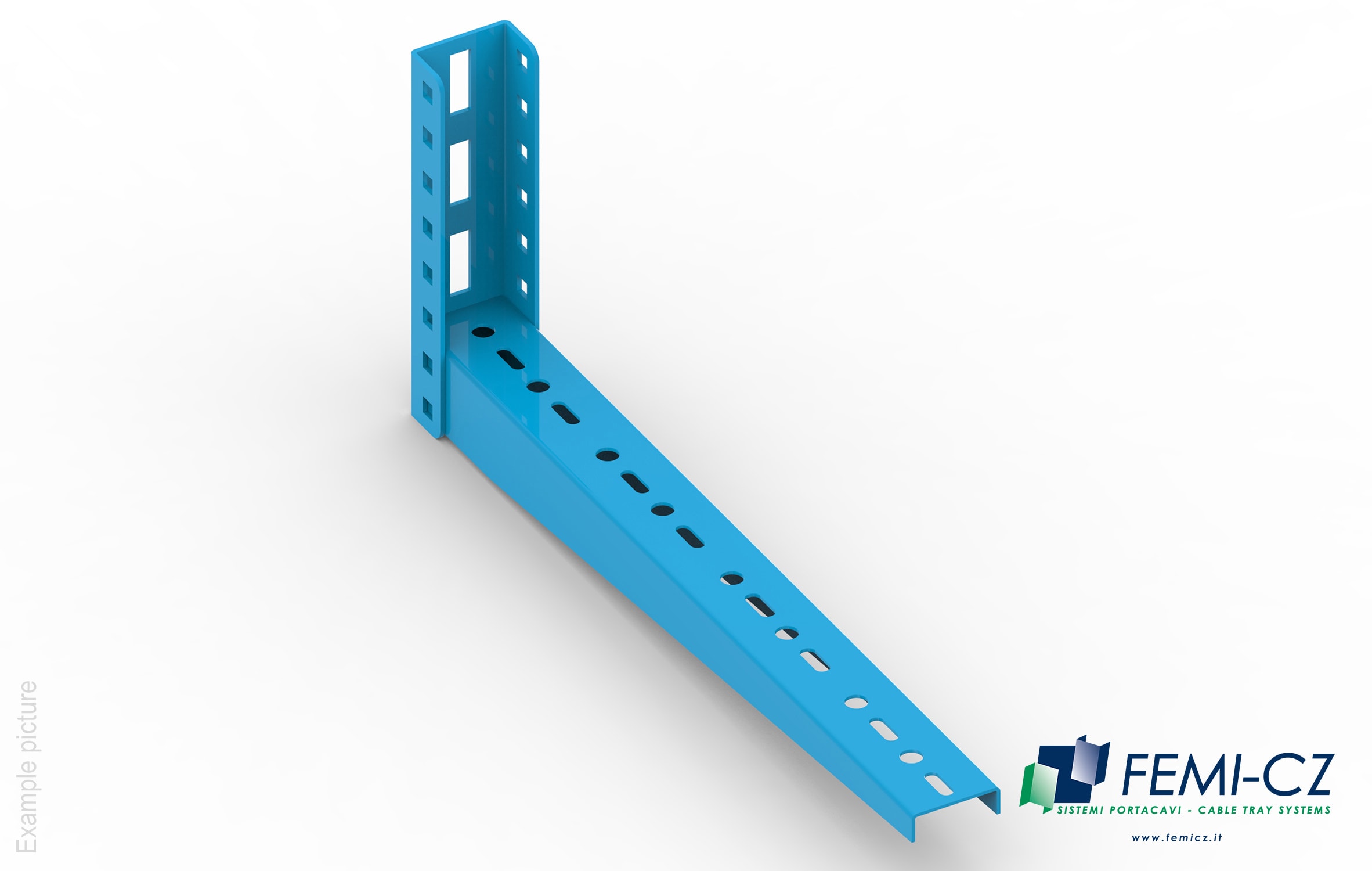 FEMI-CZ SPA - FCZA0V53J7T500MP MENSOLA 53 SALDATA 500(+50)X200X50 V