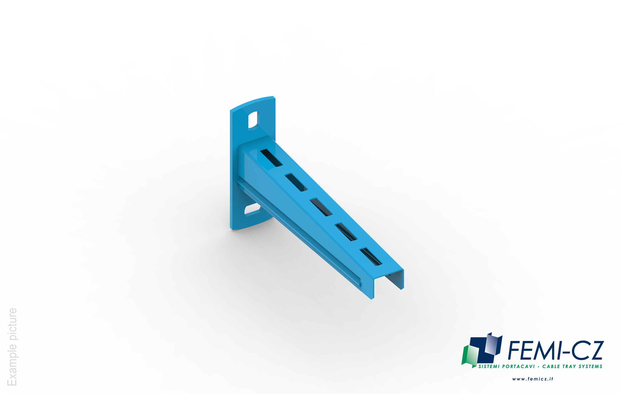 FEMI-CZ SPA - FCZA0V57S7J200KS MENSOLA 57S BI-BAND 200(+20)X130X50 V