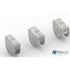 FEMI-CZ SPA - FCZA0Z15KXQ040Q SUPPORTO REG. DOPPIO TIPO N PROF.B=40