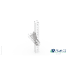 FEMI-CZ SPA - FCZA0Z81060 PIASTRA L 60-UR1 ORT.TR.RINF.90X53-6.0 Z