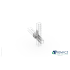 FEMI-CZ SPA - FCZA0Z81076 PIASTRA W 76-UR1/40X40 ORT. 133X42-6.0 Z