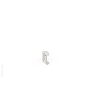 FEMI-CZ SPA - FCZA0I76IAX080M SUPPORTO A SOFFITTO PER BARRA FIL. I