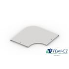 FEMI-CZ SPA - FCZA3I10G1P400D COPERCHIO CURVA 90 ORIZZ. 400-R=100 I
