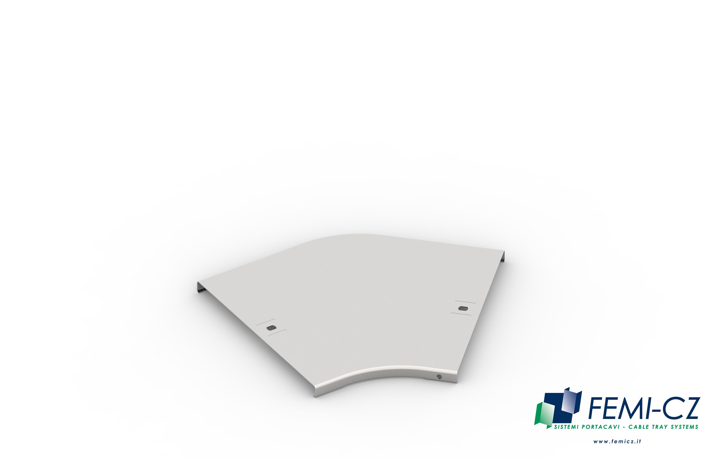 FEMI-CZ SPA - FCZA3I11G1P500D COPERCHIO CURVA 45 ORIZZ. 500-R=100 I