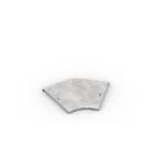 FEMI-CZ SPA - FCZA3Z11G1P300E COPERCHIO CURVA 45 ORIZZ. 300-R=100 Z