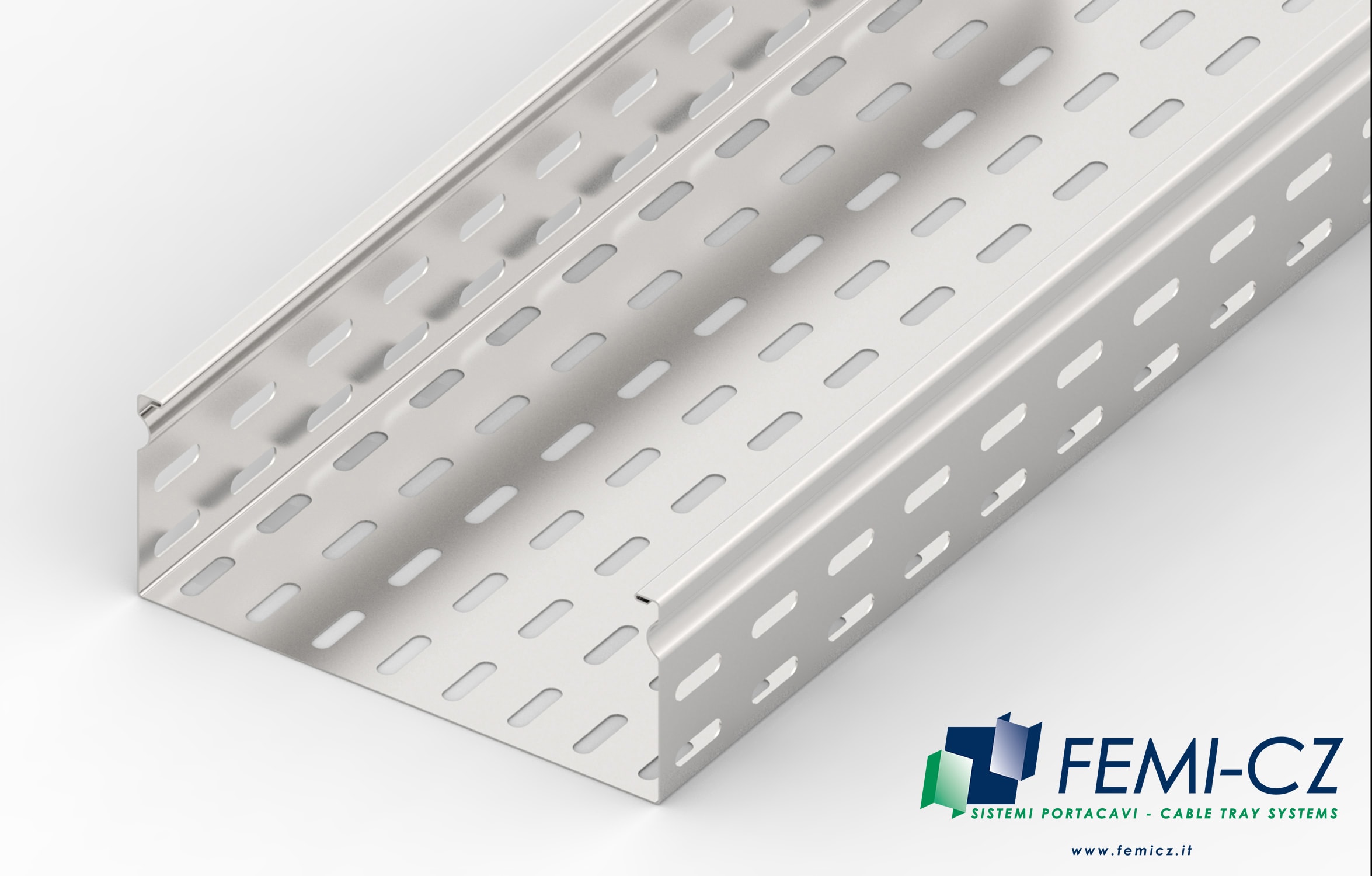 FEMI-CZ SPA - FCZA3I01F3C100D CANALE AERATO 100X75-0.8-3M I