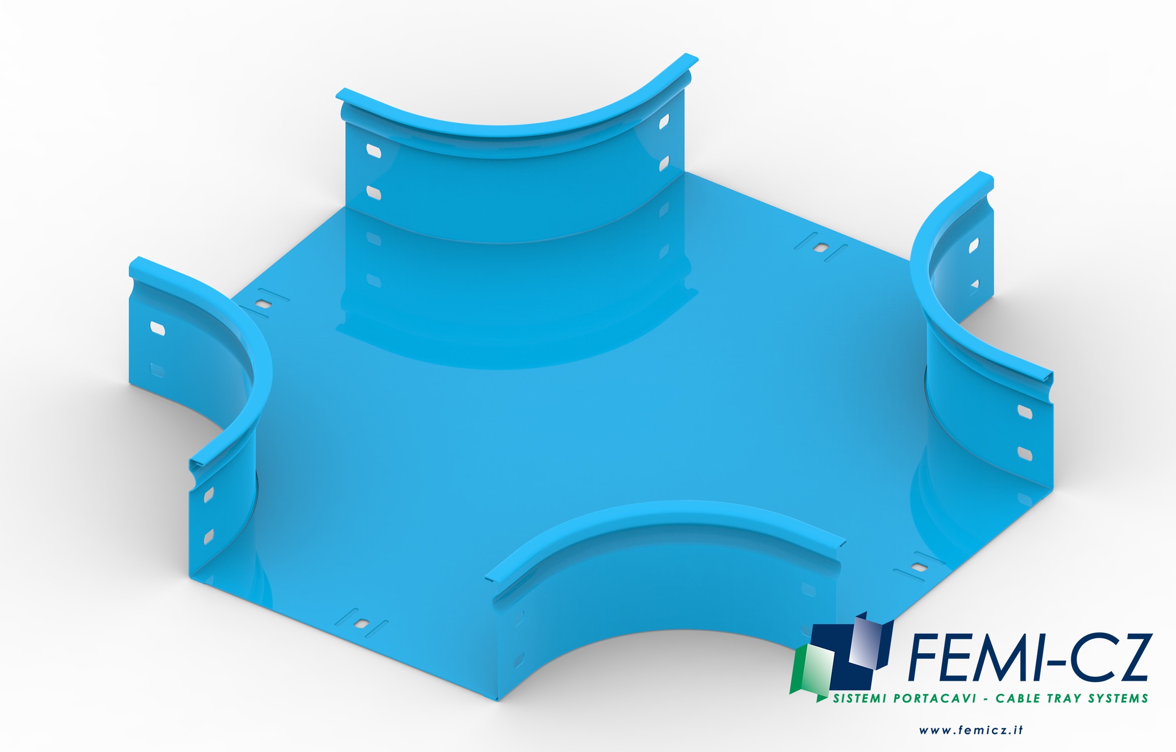 FEMI-CZ SPA - FCZA3V17F1C100D DERIVAZIONE X ORIZZ. 100X75-R=100 V