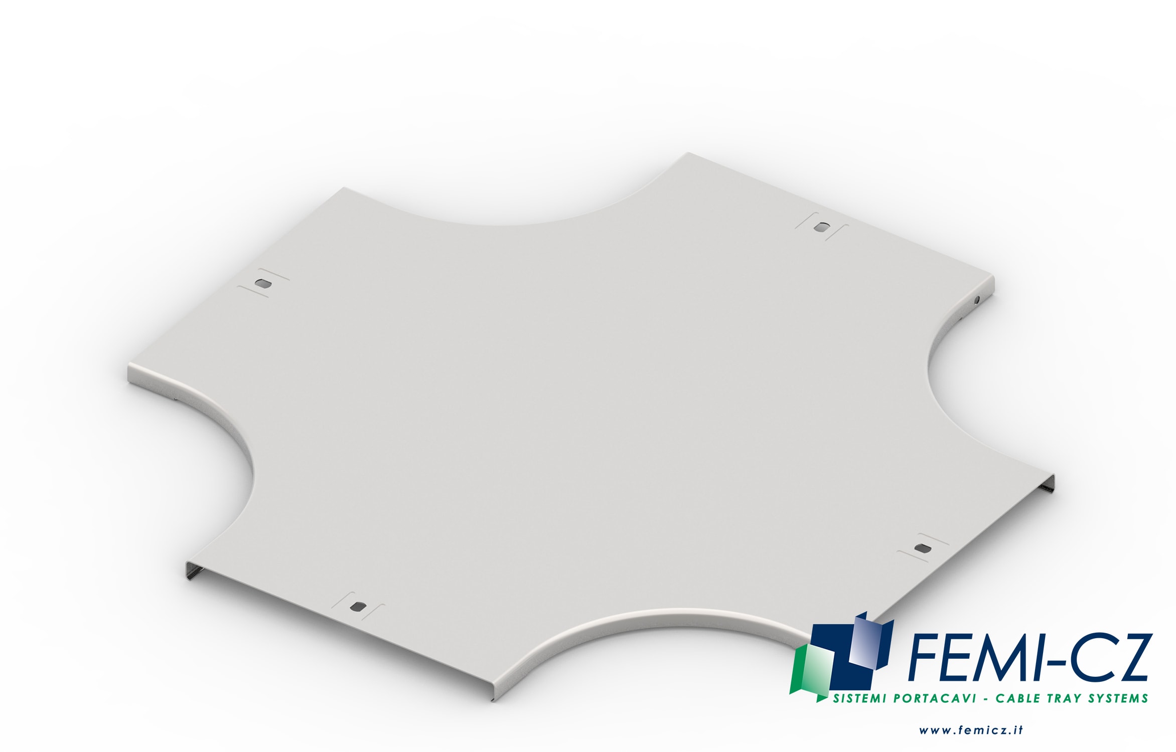 FEMI-CZ SPA - FCZA3I17G1P150D COPERCHIO DERIV. X ORIZZ. 150-R=100 I