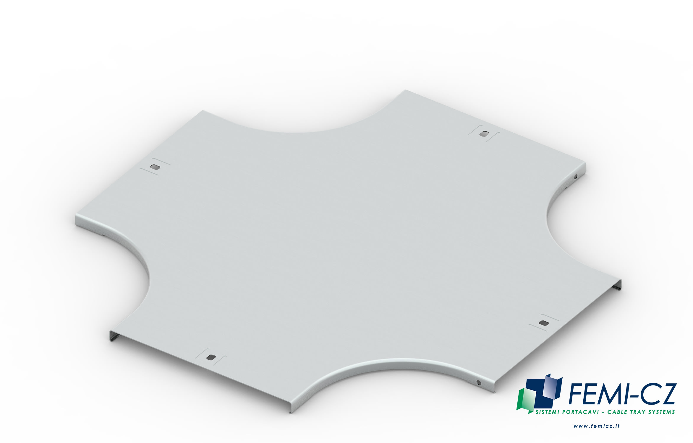 FEMI-CZ SPA - FCZA3S17G1P050D COPERCHIO DERIV. X ORIZZ. 50-R=100 S