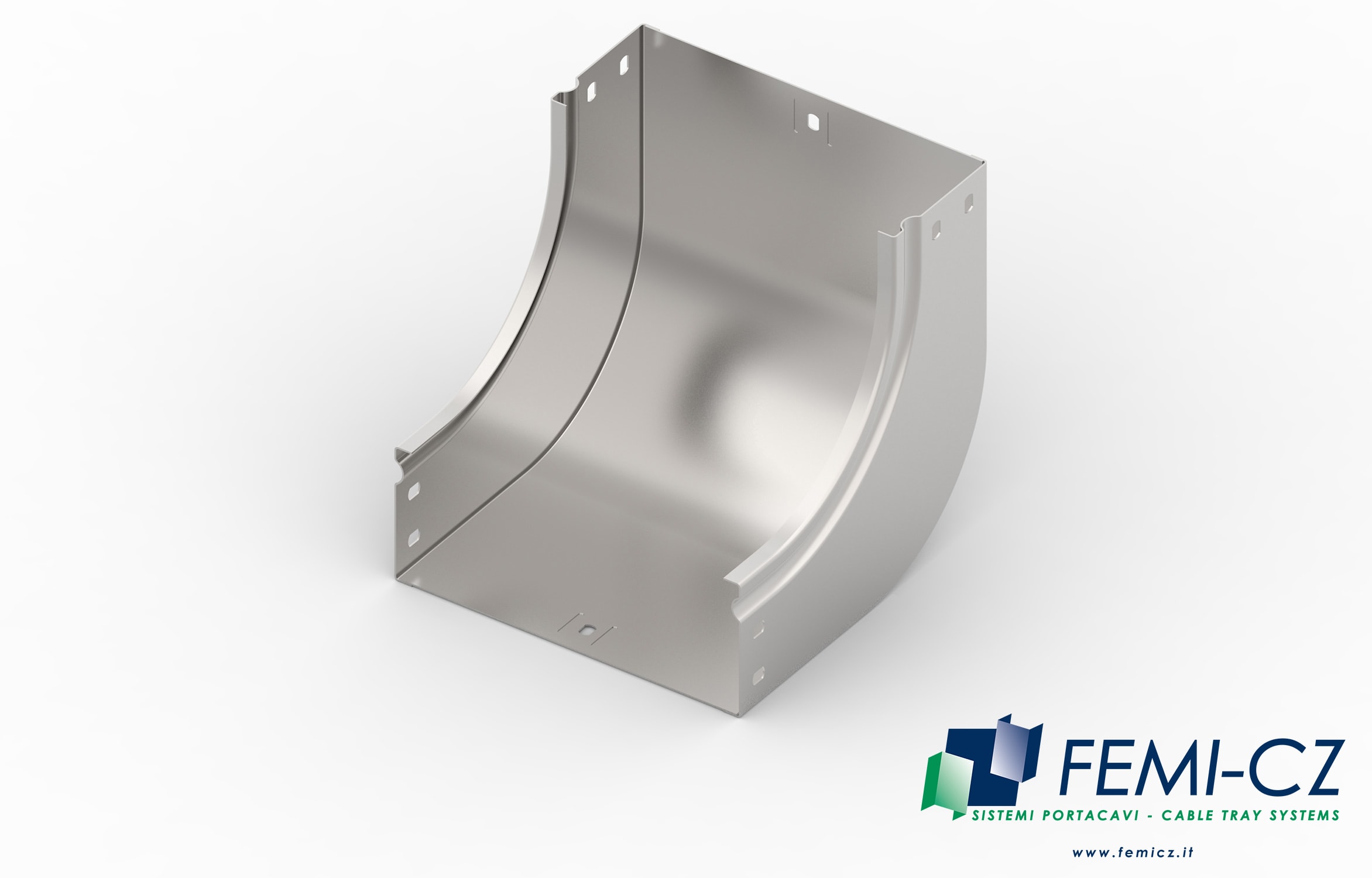 FEMI-CZ SPA - FCZA3I30F1C150D CURVA 90 VERSO ALTO 150X75-R=100 I