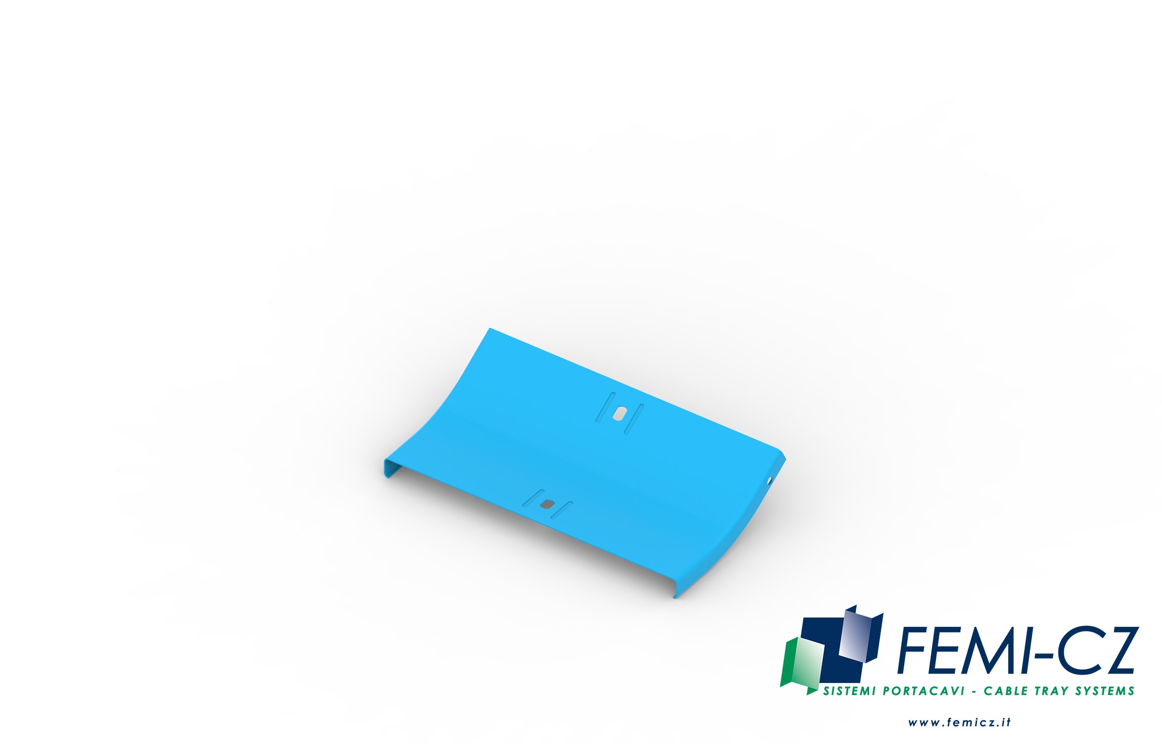FEMI-CZ SPA - FCZA3V32G1P100D COPERCHIO CURVA 30 ALTO 100-R=100 V