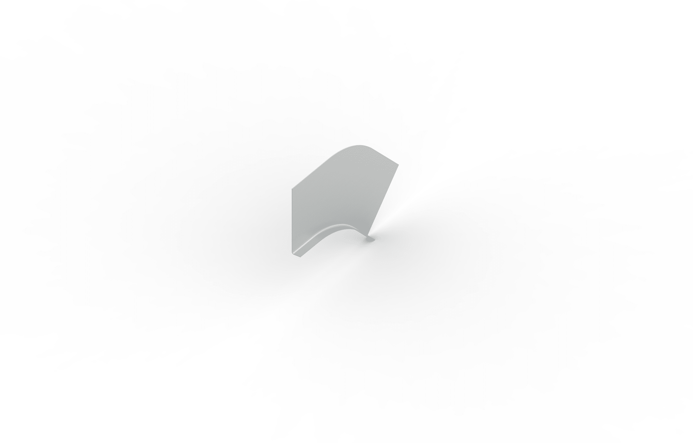 FEMI-CZ SPA - FCZA3S58A1D010D SEPARATORE CURVA 45 DISCESA 100-R100 S
